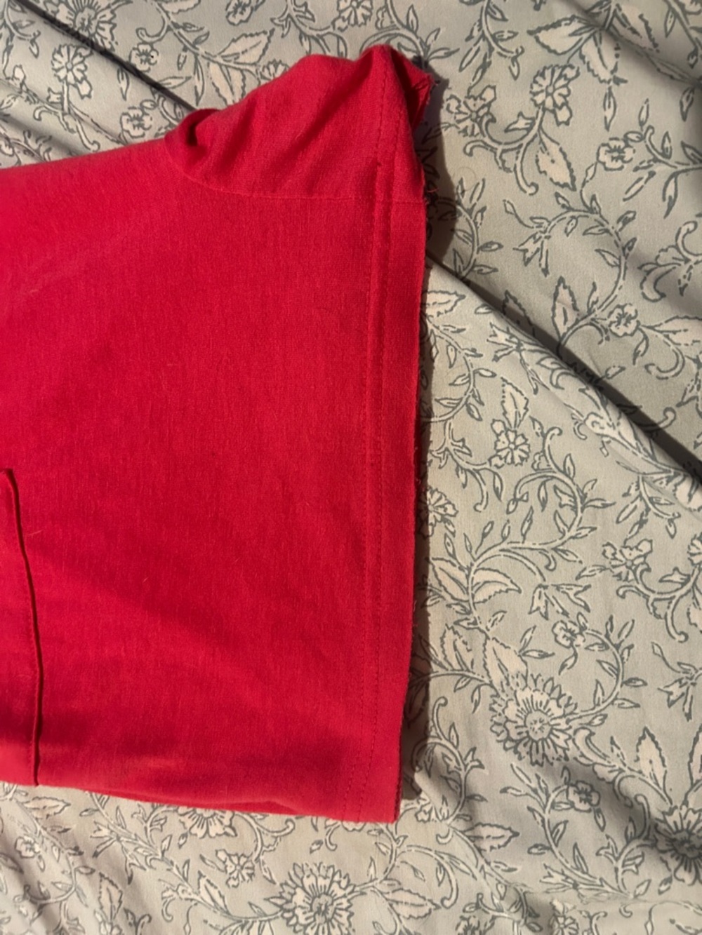 Hot Pink  Sleeveless Knit Romper with Side Pocket - Picture 8 of 8